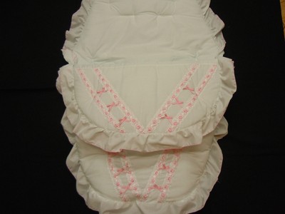 frilly pram liners