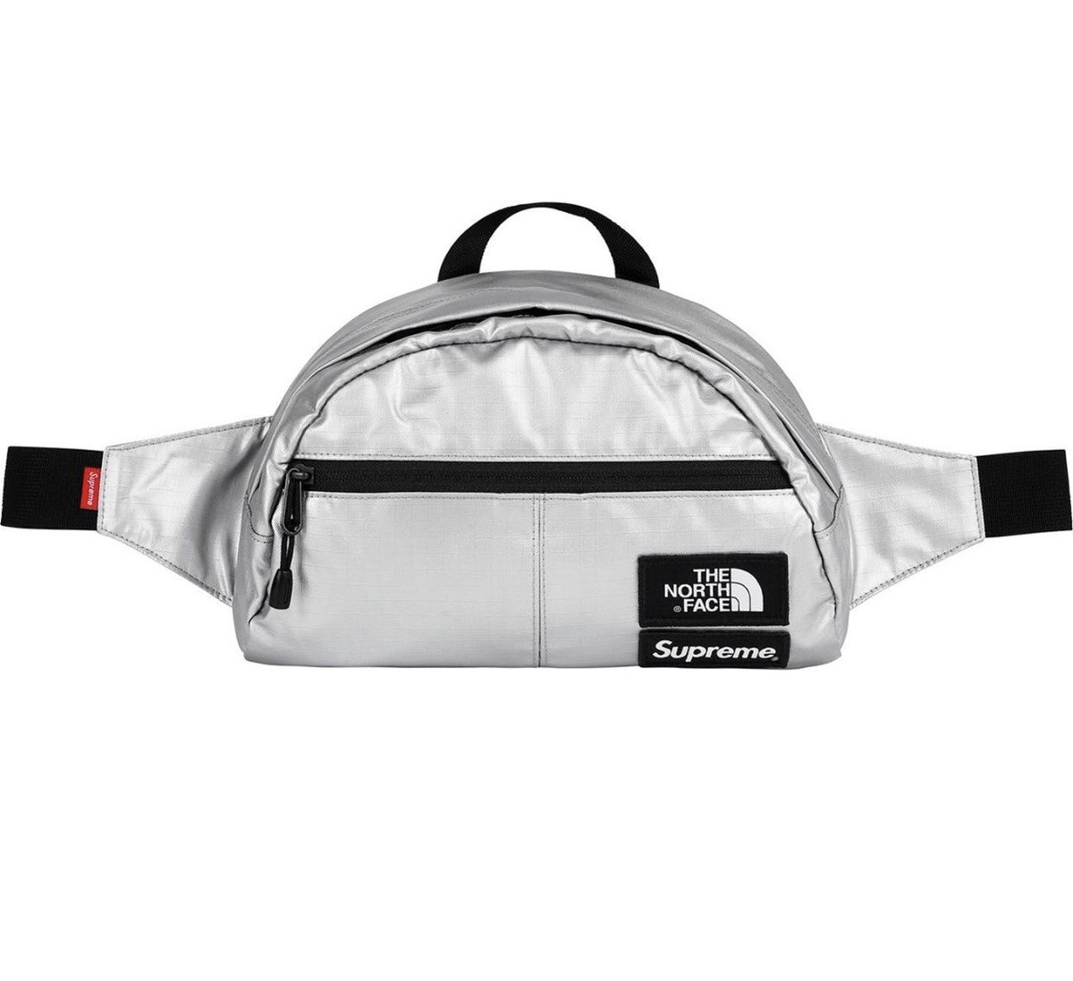 Supreme The North Face Metallic Roo II Lumbar Pack Waistbag Supreme The North Face Metallic Roo II Lumbar Pack Waistbag