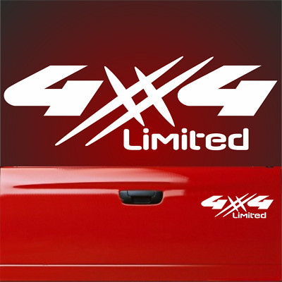 4x4 Aufkleber Limited OFF ROAD 29x10cm 4 x 4 Nissan L200 Allrad Sticker