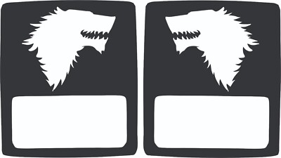 GOT Wolf Light Covers for Jeep Wrangler JL
