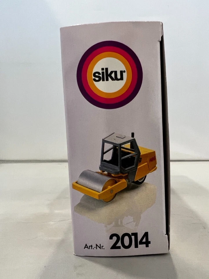 Rodillo de carretera Siku 2014 ABG 169 Super serie 1/55 sin usar, en caja vendedor de EE. UU. Foto 3 de 4