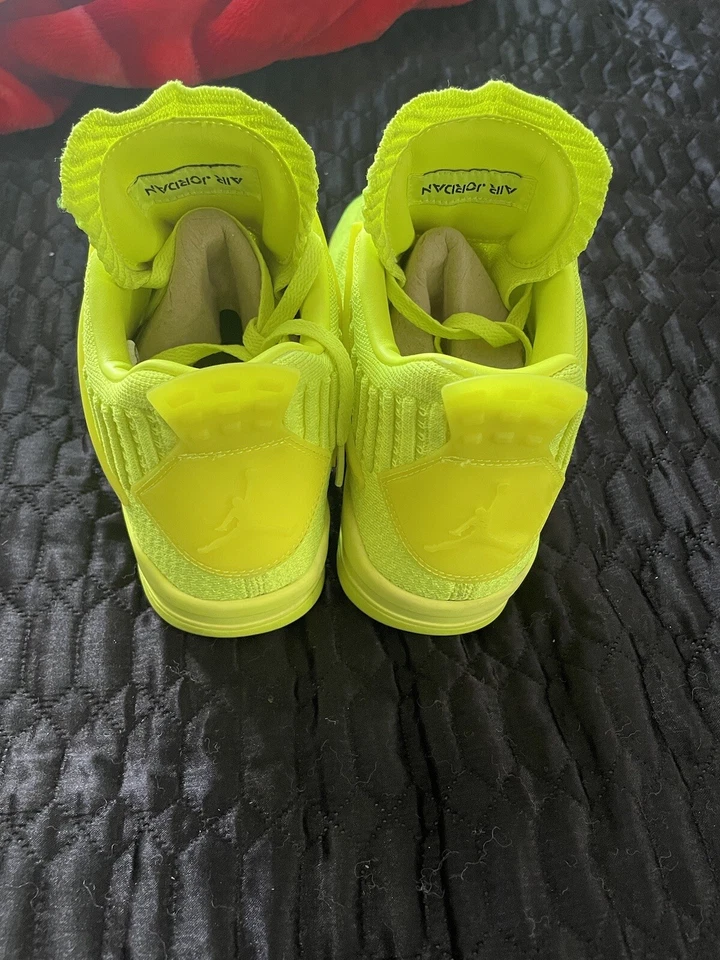 耐克 Nike Air Jordan 4 RETRO FLYKNIT (AQ3559-700) 9 码 — 第 3/4 张图片