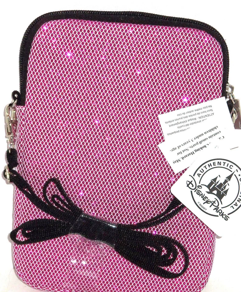 Disney Parks Minnie Mouse Rosa Metálico Tablet Mini iPad Estuche D-Tech Nuevo Foto 2 de 2