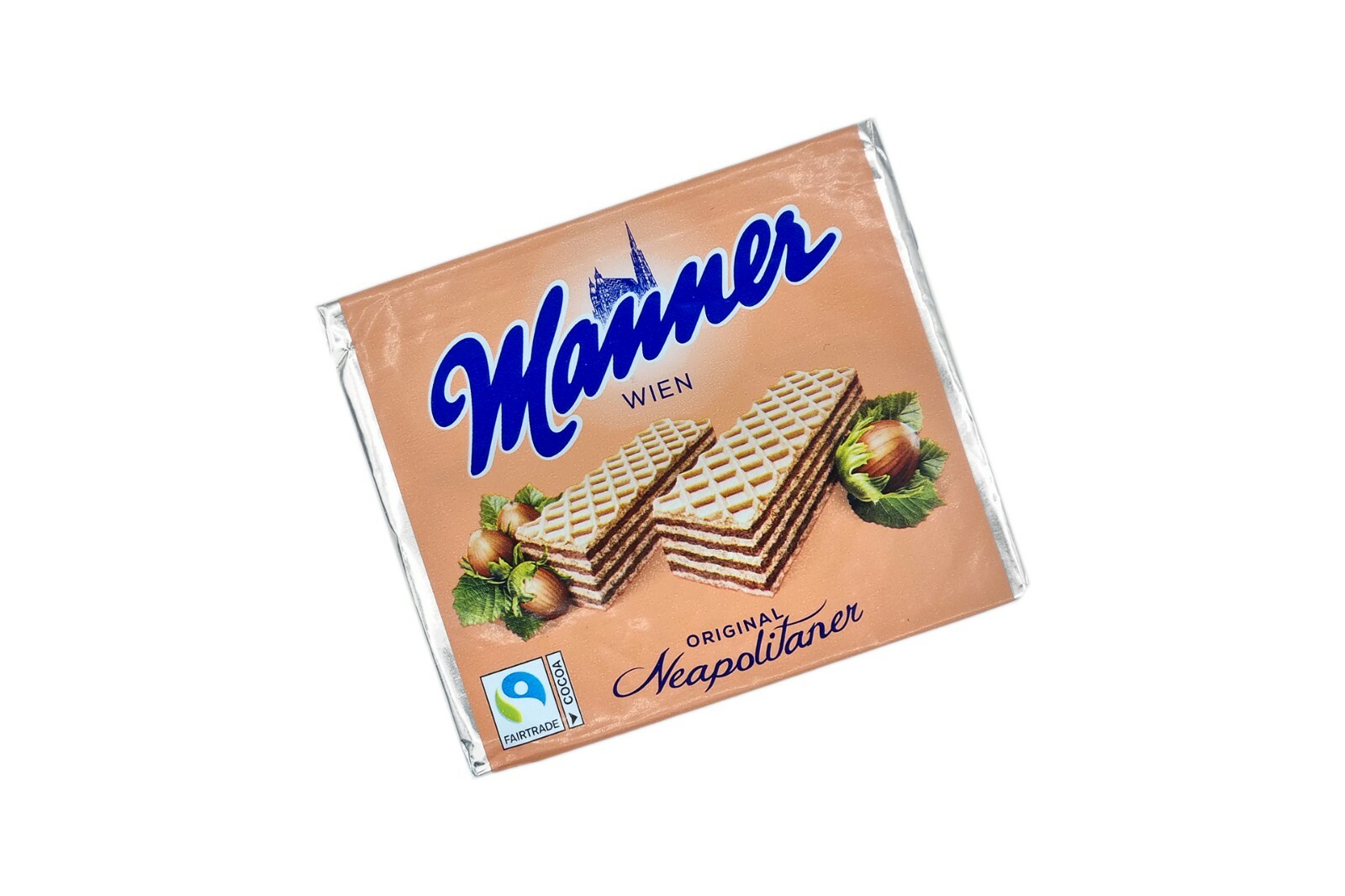 10x Obleas de chocolate Manner Napolitaner 750 g | 1,65 libras en total