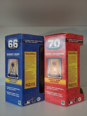 ボブルヘッド サミー ソーサ Mark McGwire & Sammy Sosa Bobbleheads - Headliners XL