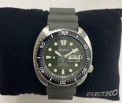 seiko green king turtle