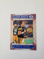 2020 Panini Illusions Clear Shots Blue Brett Farve