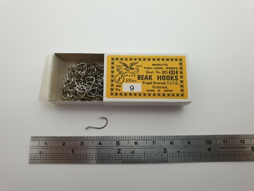 1pk Maruto TUTE MS4310 nichel 100 pz ganci becco pesce taglia a scelta - Foto 112 di 130