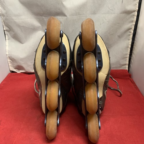 Vintage Nike Quest 3 In-line Roller Hockey Skates Junior Size 3D EUR 35 72/64 - Picture 8 of 12