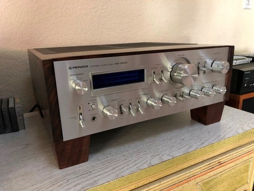 Pioneer SA 9800 & Pioneer SA 8800  Custom Case made of SOLID Claro Walnut Wood - Picture 1 of 8