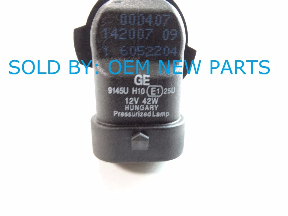 GE 6 X H10 9145 Halogen 42W 12V Fog Light Bulbs Clear Light OEM (QTY 6 ) Foto 3 de 3