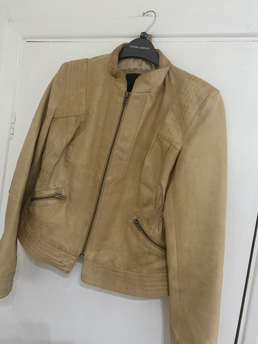 Ladies Soft Leather Light tan Small By Zero