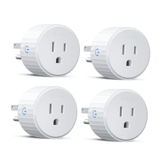 Smart Plug, WiFi Plugs Work with Alexa & Google Assistant, Smart Outlet with 4-image