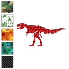 T Rex Dinosaur Skeleton, Vinyl Decal Sticker, 40 Patterns 3 Sizes, 688