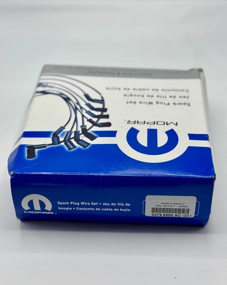 Kit de cable de encendido OEM Mopar 4796500AC Dodge Ram 2500 3500 2001-2003 8,0 L Foto 2 de 2