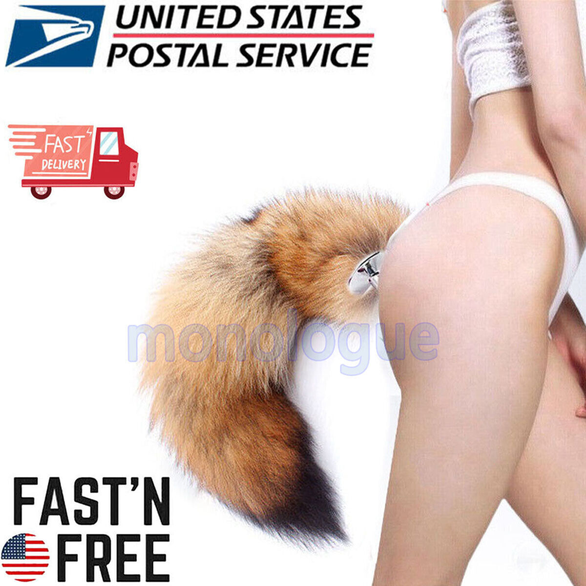 Metal Fox Tail Anal Butt Plug Adult Sexy Toy for Women Couples BDSM Game Cosplay eBay Adult Picture