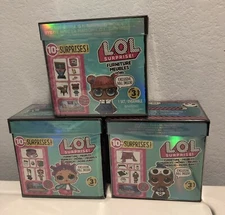 3 LOL Surprise Series 3 Doll Furniture Sets Classroom Sleepover Roller toys