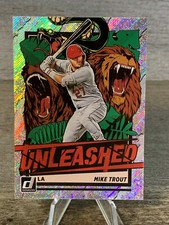 MIKE TROUT 2021 Donruss Baseball Unleashed Silver Holofoil #UNL2 Angels