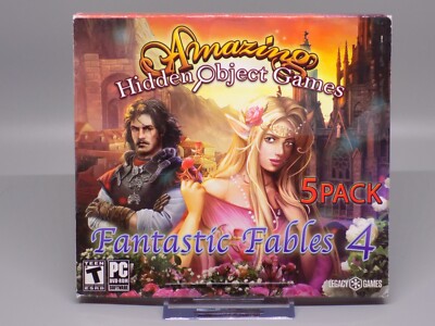 Fantastic Fables 4 Amazing Hidden Object Games 5 Pack PC Game - New SEALED