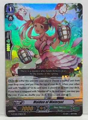 Bushiroad Cardfight Vanguard Maid Der Wasserkanne G-FC02/048EN RR Neo Nectar
