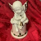 Vtg Christmas Angel/Bell Music Box Limited Edition of 9800 Heritage House Inc. — photo 1