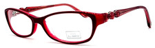 LULU GUINNESS - L839 RAS 53/14/135 - RASPBERRY - NEW Authentic WOMEN EYEGLASSES