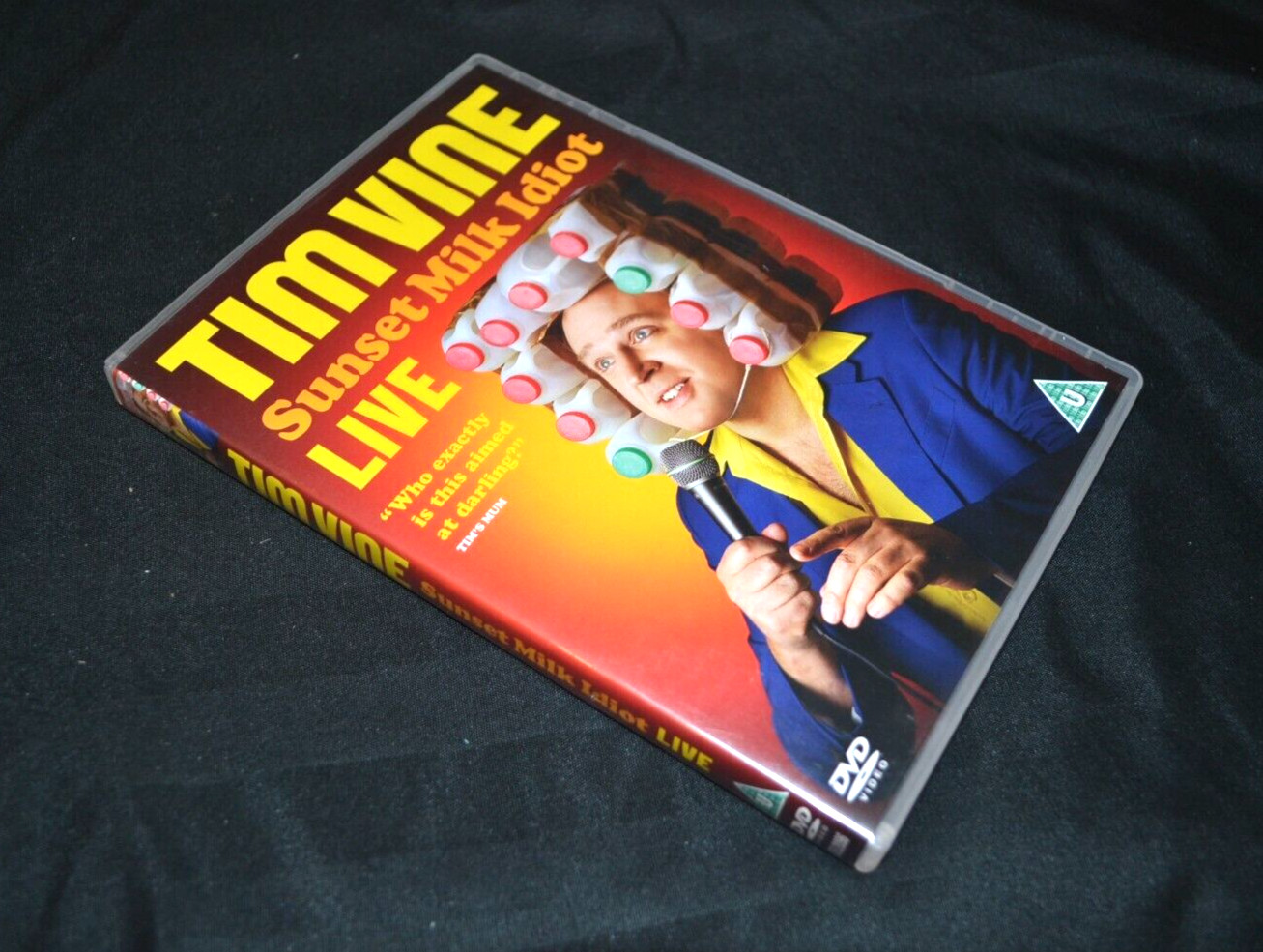 DVD Comedy Live Standup Tim Vine Sunset Milk Idiot 2019