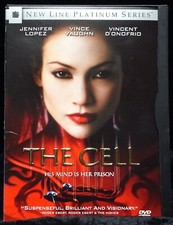 The Cell 📀Jennifer Lopez Vince Vaughn James Gammon New Line Platinum Series DVD