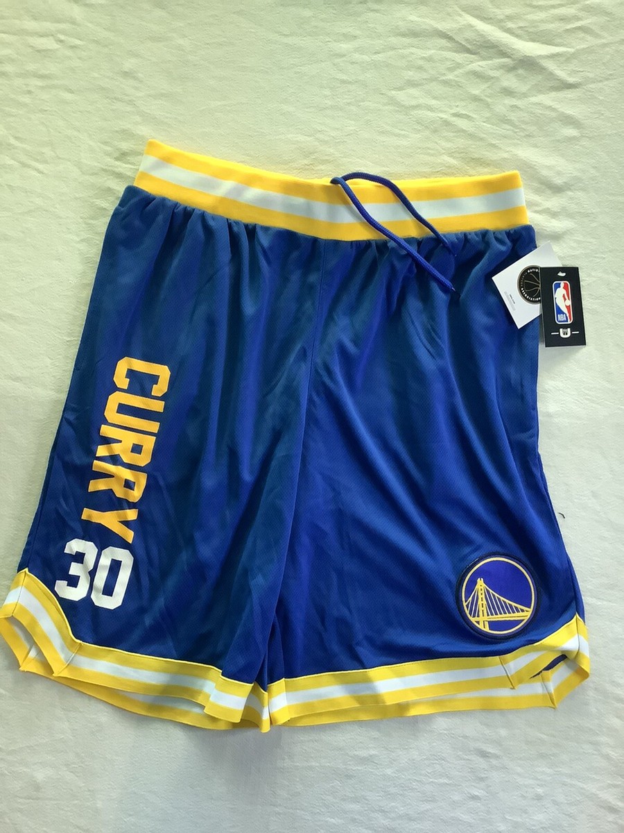 NBA Golden State Warriors Stephen Curry 30 UNK shorts size XL
