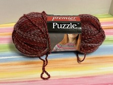 one full skein Premier Yarns Puzzle yarn Checkers 1050-19