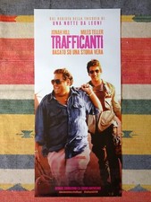 Locandina Cinema TRAFFICANTI Todd Phillips JONAH HILL Originale Poster War Dogs
