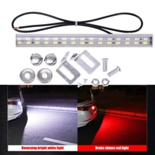 Waterproof LED Strip License Plate Backup Reverse Rear Light Bar Car Red White