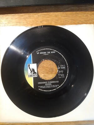 CREEDENCE CLEARWATER REVIVAL UP AROUND THE BEND 45 RPM VINYL SINGLE 1970