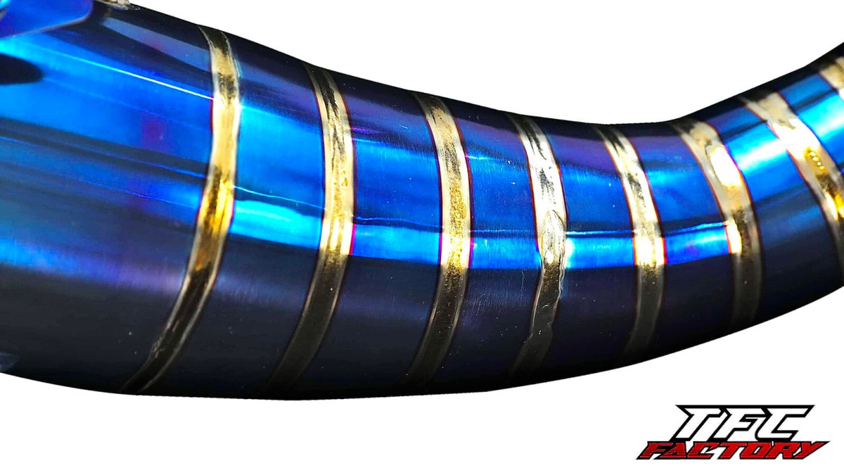 HONDA DIO AF18 Super DIO AF27 AF28 Titanium Alloy Blue HONDA DIO AF18 Super DIO AF27 AF28 Titanium Alloy Blue