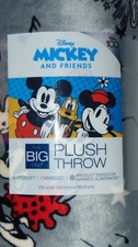 Disney Mickey & Friends XL Super Soft Blanket 60"x72" – Brand New Cozy Throw
