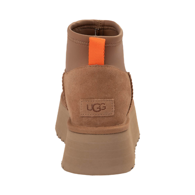 Womens UGG Classic Mini Dipper Boot - Chestnut Suede, Size 9 M US