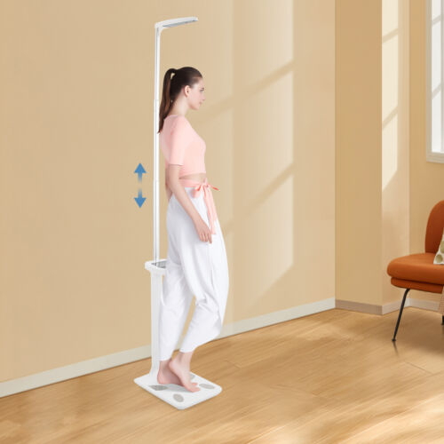 440lb LCD Scale Loss Physician Doctor Office Medical Measure Height New