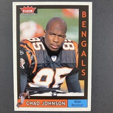 Chad Johnson 2003 Fleer Tradition Card #16 NFL Cincinnati Bengals