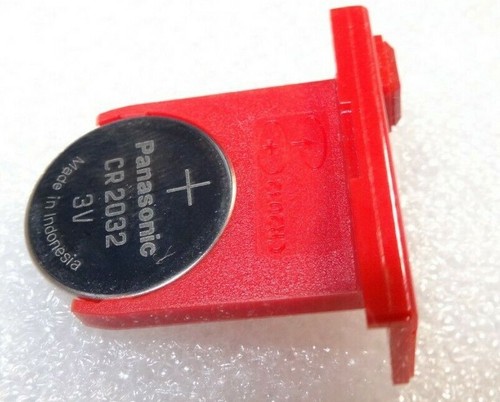 Nintendo Wii ROJO Compartimento Batería Inserto con Batería-Buena-Limpieza - Imagen 2 de 8