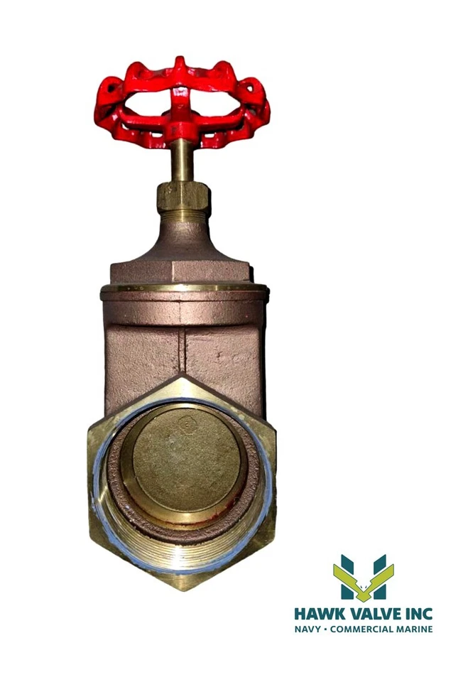 4" Bronze 125 Non-Rising Gate Valve (FIG.273) RED-WHITE VALVE CO. - Image 4 of 4