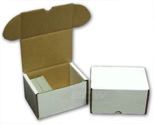 330 Count Cardboard Card Storage Box - Holds 240 Standard or 400 Gaming Cards