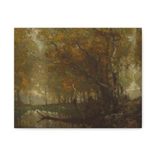 Henry Ward Ranger - Bradbury's Mill Pond, no. 2 - 1903 - Canvas Wall Art