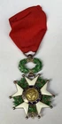 SILVER DECORATION @ KNIGHT OF THE LEGION HONOR @ 5th REPUBLIC @ TOP N6