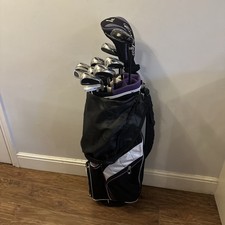 SUPERB LADIES FULL SET OF POWERBILT GOLF CLUBS