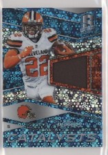 2018 Panini Spectra Catalysts Neon Blue Prizm 40/99 Jabrill Peppers #15 9ut