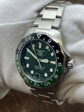 TAG Heuer Aquaracer GMT WBP5115.BA0013 Green Dial Automatic Men's Watch