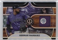 2022 Topps Tribute Stamp of Approval Relics 35/199 German Marquez #SOA-GM 07d9