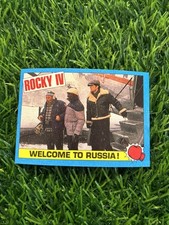 1985 Topps Rocky IV Trading #27 Welcome to Russia N3