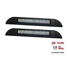 Raycharm 10" RV Camper LED Awning Porch Utility Light Fixture, 40 Down Angle