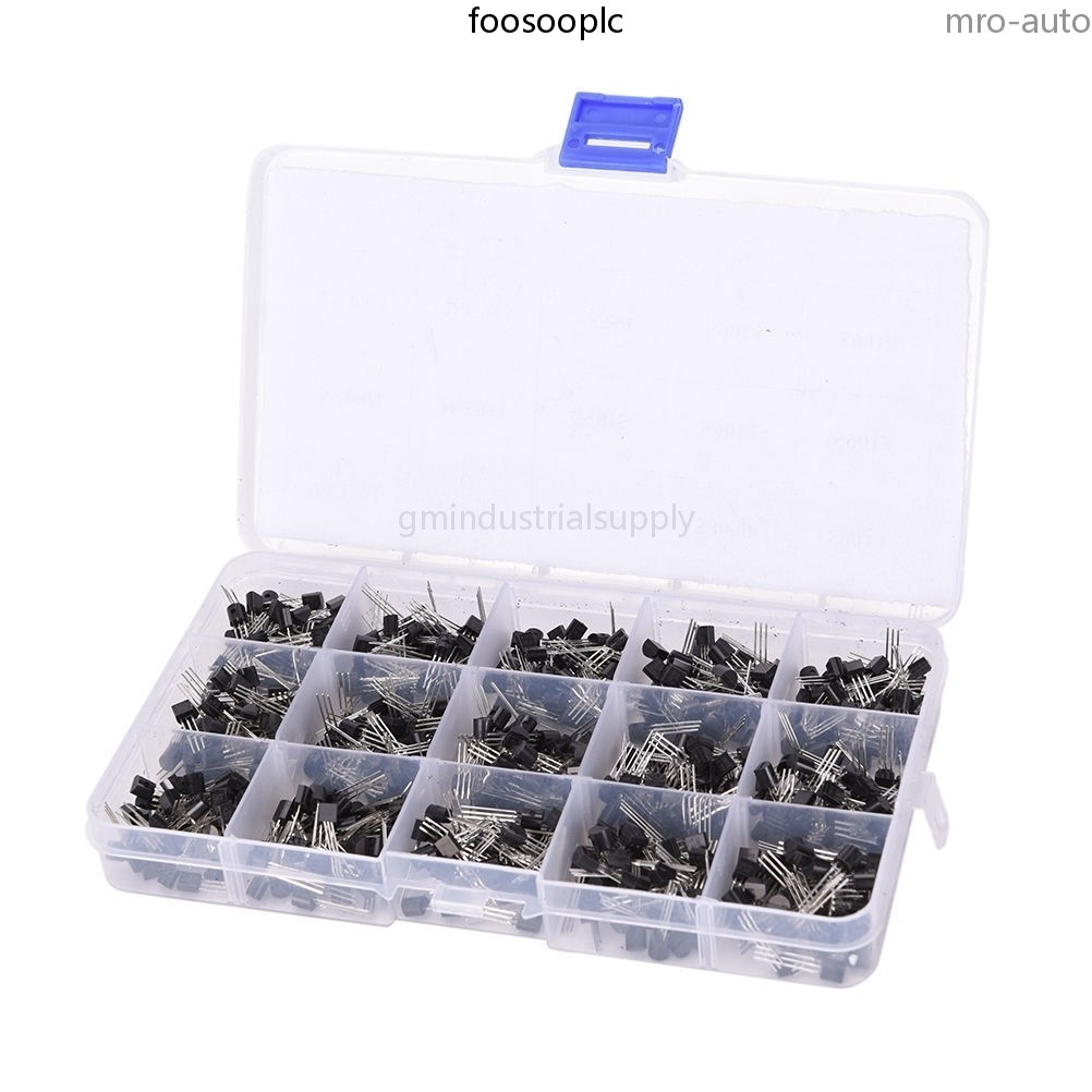 TO-92 Assortment NPN PNP DIY kit 15 value 600pcs Transistor
